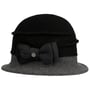 Chapeau en Laine Foulée Oretka by Lierys noir