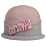 Bonnet en Laine Foulée Oretka Toque by Lierys rose
