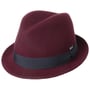 Chapeau Trilby Feutre Enfant by Lipodo bordeaux