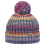 Bonnet à Pompon Finja by Lierys bleu-rouge