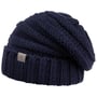 Bonnet en Tricot Jil Oversize by Lierys bleu foncé