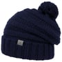 Bonnet à Pompon Jil Oversize by Lierys bleu foncé