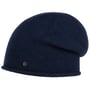 Bonnet Merino Cachemire Beanie by Lierys bleu foncé
