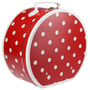 Boîte à Chapeau à Pois Red by Lierys rouge