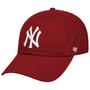 Casquette Yankees CleanUp by 47 Brand rouge foncé
