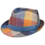 Chapeau en Lin Payato Checks by Lierys multicolore