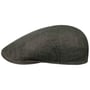 Casquette en Lin Chevrons by Stetson olive foncé