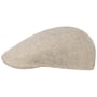 Casquette en Lin Chevrons by Stetson beige clair