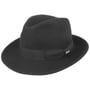 Chapeau en Feutre Basic Bogart by Lipodo noir