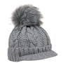 Bonnet Cable Knit Britta by McBURN gris