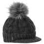Bonnet Cable Knit Britta by McBURN anthracite