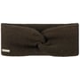 Bandeau Lasuna Cashmere by Seeberger marron foncé