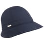 Chapeau Cloche Uni Anti-Rain by Seeberger bleu foncé