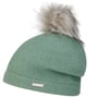 Bonnet en Laine Foulée Tamisa by Seeberger vert