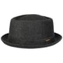 Chapeau Wool Pork Pie by Stetson anthracite