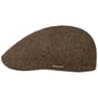 Casquette Texas Wool Herringbone by Stetson marron-noir