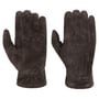 Gants en Cuir Basic Pigskin by Stetson marron foncé