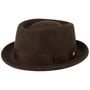 Chapeau Crushable Pork Pie by Lierys marron