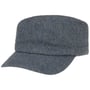 Casquette Army Herringbone by Lipodo noir-bleu