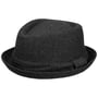 Chapeau Diamond Crown Herringbone by Lipodo noir-gris