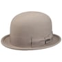 Chapeau Melon en Feutre de Laine by Lipodo gris