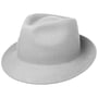 Chapeau en Feutre Uni Trilby by Lipodo gris clair