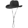 Chapeau Cowboy avec Jugulaire by Lipodo noir
