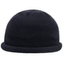 Bonnet en Tricot à Bord Roulé by Lierys bleu foncé