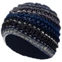 Turban en Tricot Alesund by Lierys bleu foncé