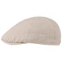 Casquette Plate en Lin by Lipodo beige