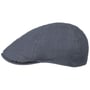 Casquette Plate en Lin by Lipodo bleu foncé