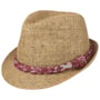 Chapeau en Paille Labasa Trilby by Chillouts marron