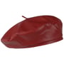 Béret en Cuir Synthétique by Lipodo bordeaux