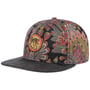 Casquette Flat Brim Peacock by Djinns noir