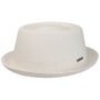 Chapeau Dawson Pork Pie by Stetson blanc