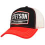 Casquette Trucker Highway by Stetson noir-orange