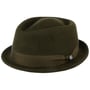 Chapeau Classic Porkpie by Lierys vert foncé