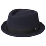 Chapeau Classic Porkpie by Lierys bleu foncé