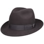 Chapeau Bogart Marengo by Borsalino gris foncé