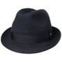 Chapeau Feutre de Poil Marengo Trilby by Borsalino bleu