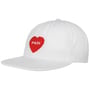Casquette Heart Soft Visor Nylon by Poler blanc