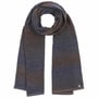 Écharpe en Tricot Carnell by Lierys marron-bleu