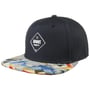 Casquette 5P Rubber Aztek by Djinns bleu foncé
