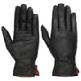 Gants en Cuir Grande Dame by Caridei noir