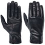 Gants pour Femme en Cuir Nappa by Caridei bleu foncé
