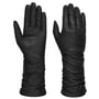 Gants en Cuir pour Femme Long Shaft by Caridei noir