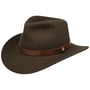 Chapeau en Feutre Oklahoma Western by Stetson olive foncé