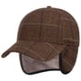 Casquette avec Oreillettes Kinty by Stetson marron foncé