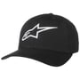 Casquette Ageless Curved Flexfit by alpinestars noir-blanc