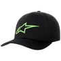 Casquette Ageless Curved Flexfit by alpinestars noir-vert